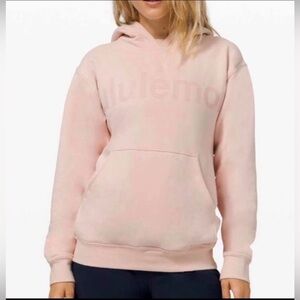 Lululemon All Yours logo hoodie
Blush pink 2/4